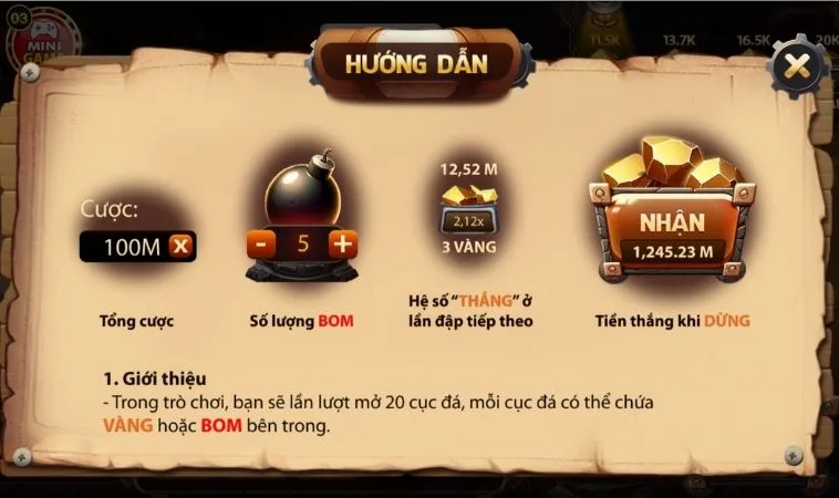 Hướng dẫn chơi game nhanh Cut Stone Tại AW8