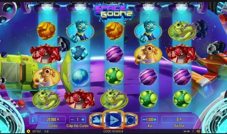 Giao diện chơi game Nổ Hũ Vũ Trụ tại AW8
